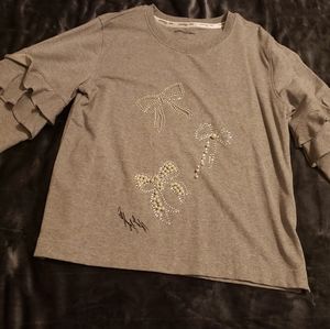 Karl Lagerfeld - Paris Beaded Sweater with Bows